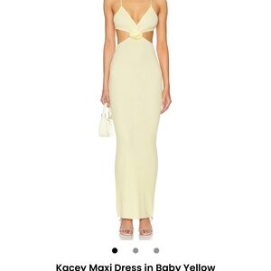 REVOLVE Yellow Maxi Dress